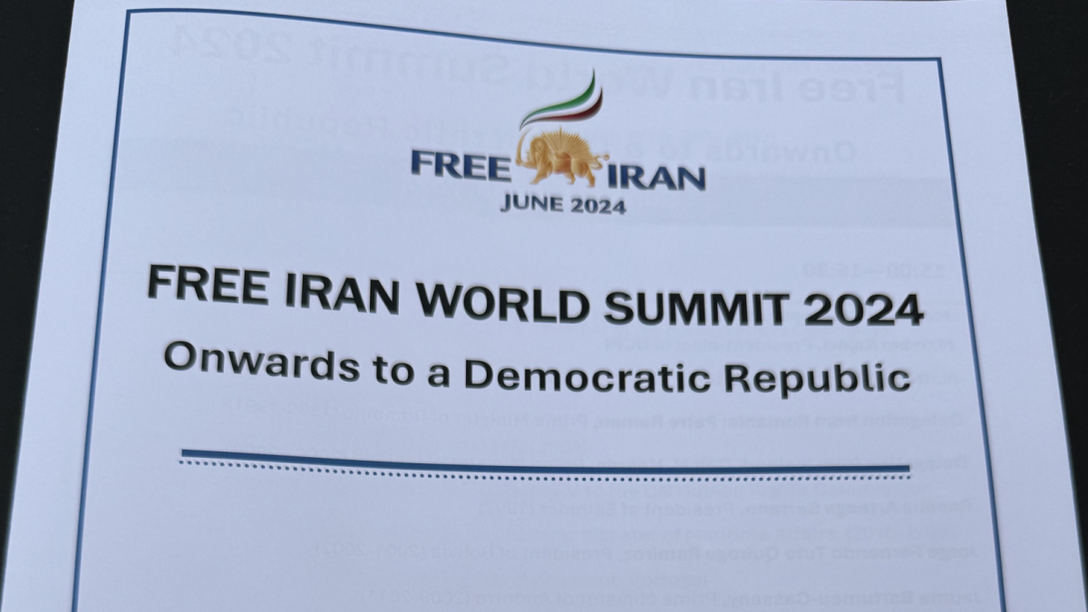Cimera per la llibertat d'Iran a París