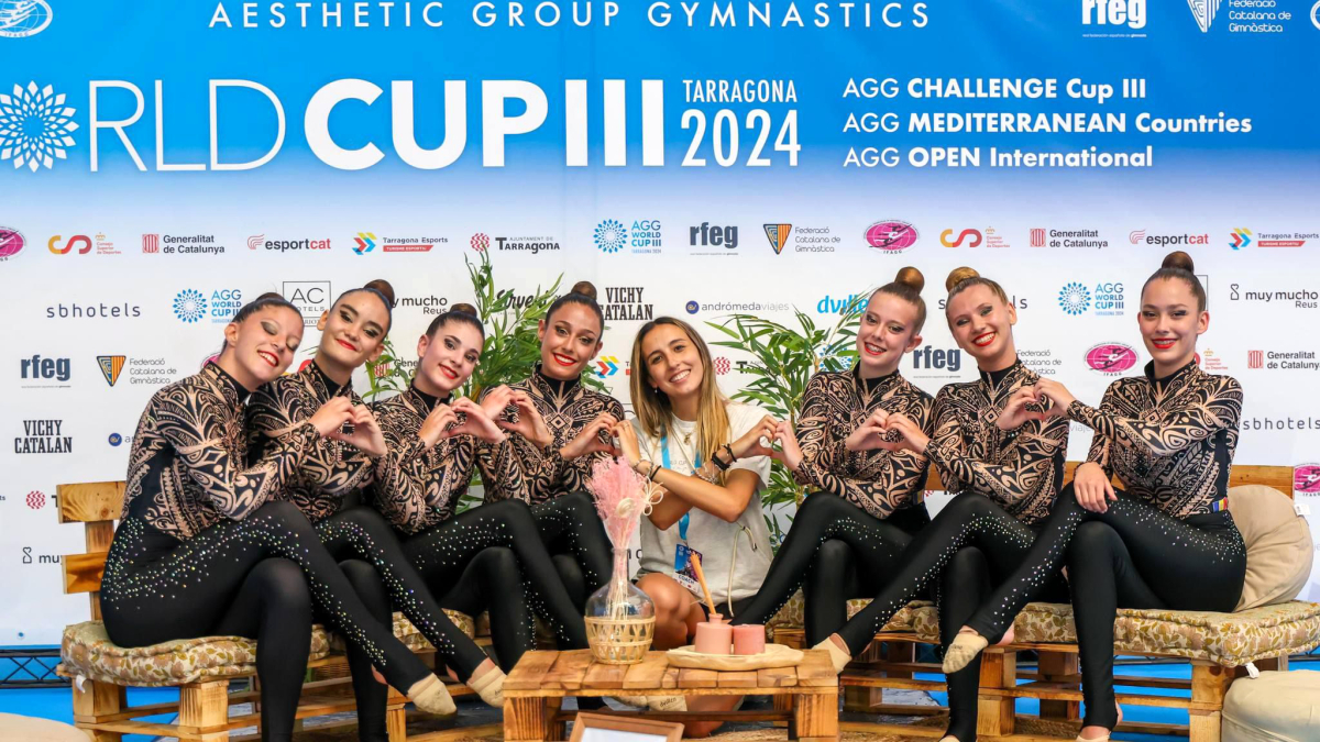 L’equip d’estètica del Rítmica GAEE.