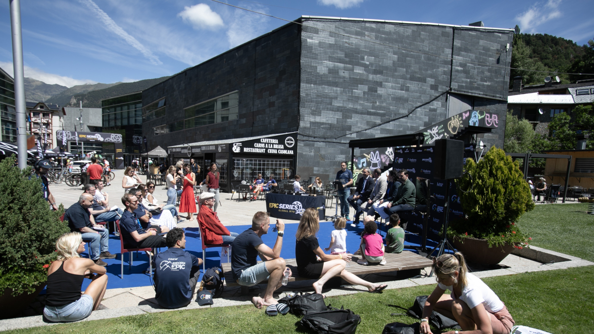 Presentació de la prova a la Massana
