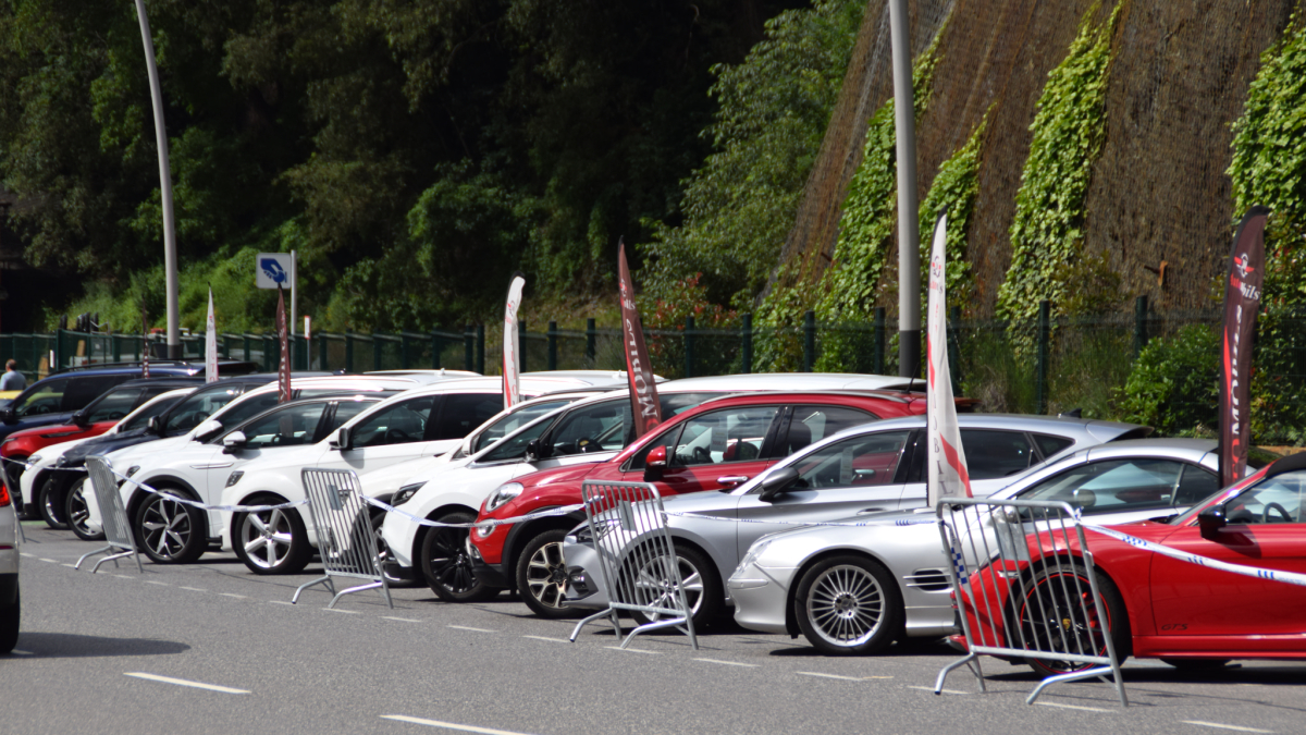Una imatge dels vehicles exposats en l’edició d’aquest any.