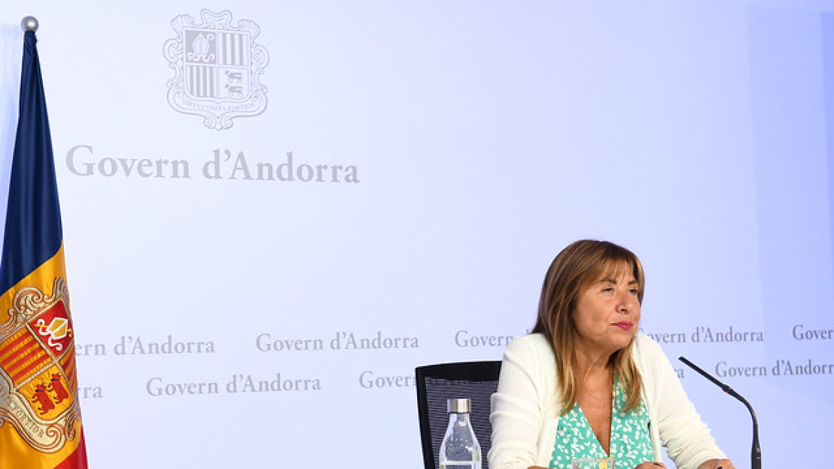 Marsol en la roda de premsa del consell de ministres