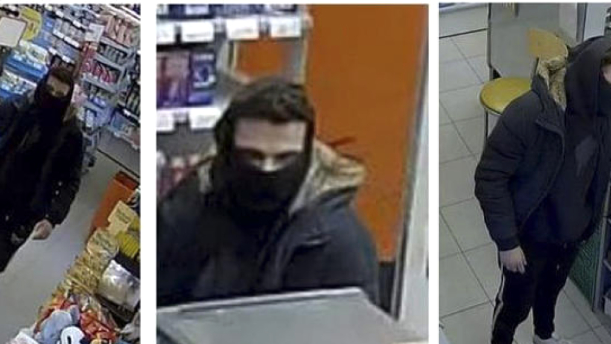 El jove captat per les càmeres del negoci.