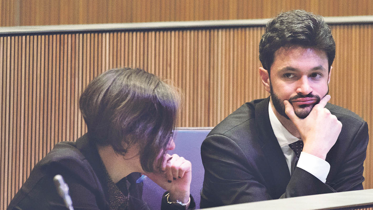 Escalé, al Consell General.