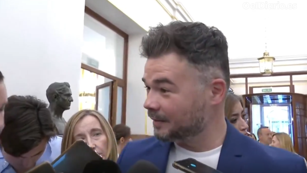 Les declaracions de Rufián aquest matí al Congreso