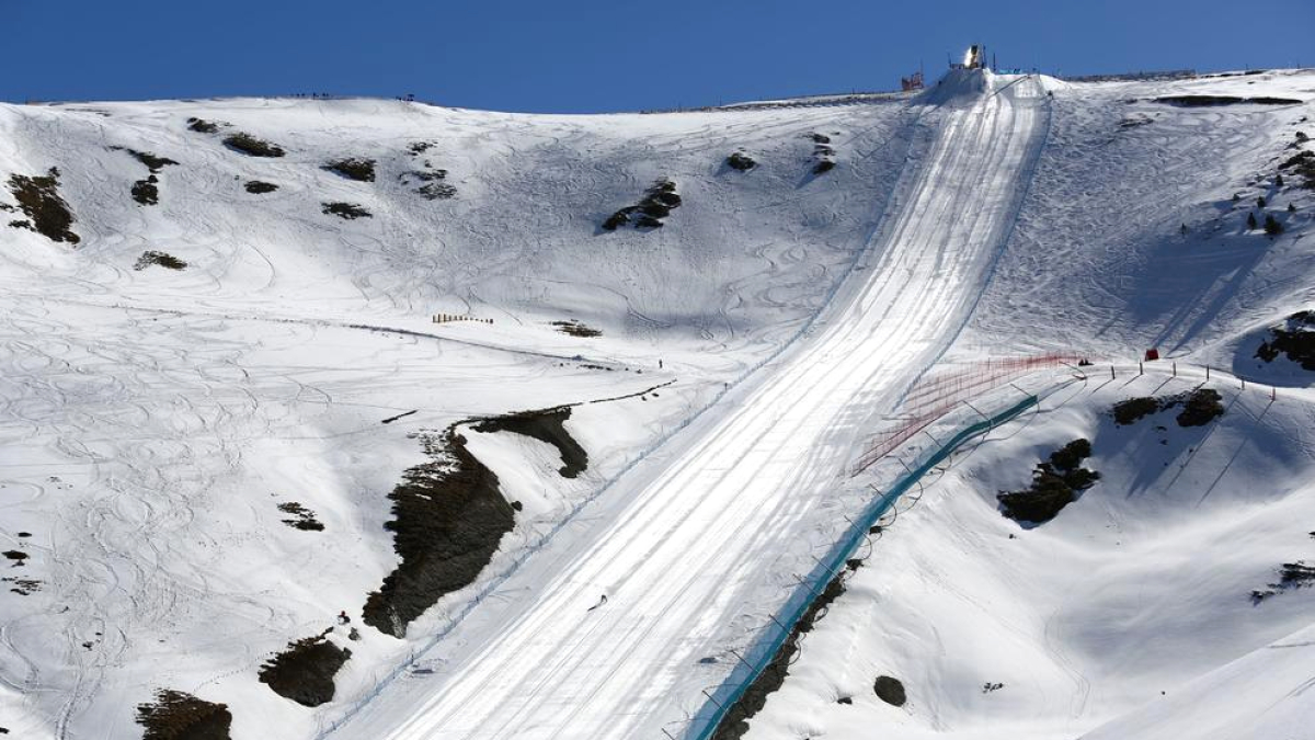 Una pista de Grandvalira