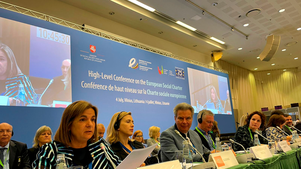 La ministra Trini Marín a Lituània.