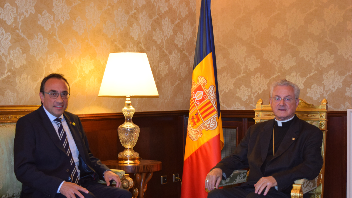 Visita del President del Parlament de Catalunya