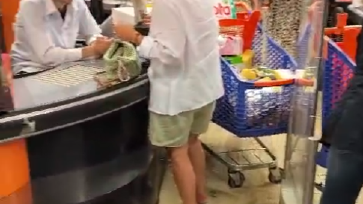 Les inundacions al supermercat