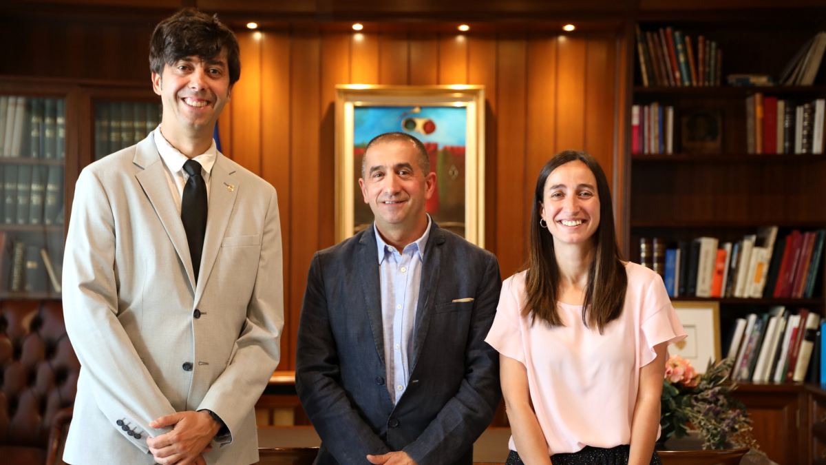 Els cònsols i Josep da Silva, cònsol honorari portuguès.