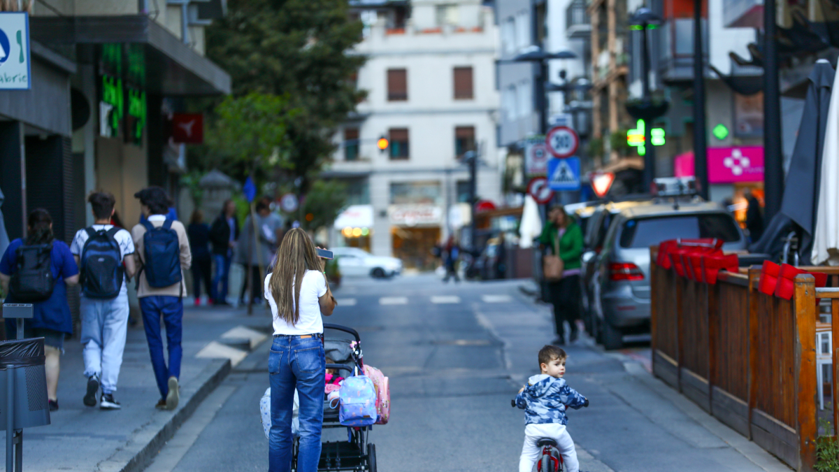 L’avinguda Verge de Canòlich.
