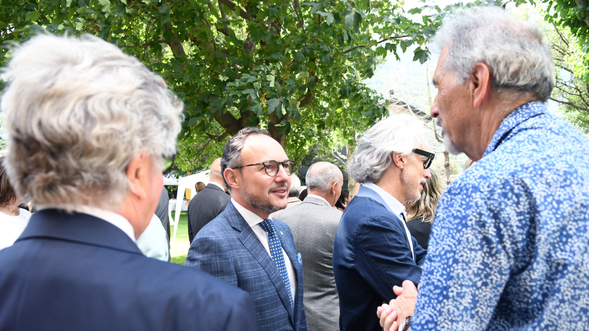 Espot a la recepció de la celebració de la Festa Nacional de França