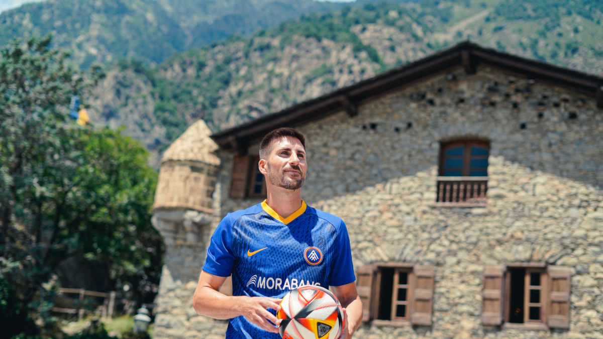 Morgado, ahir a Casa de la Vall.