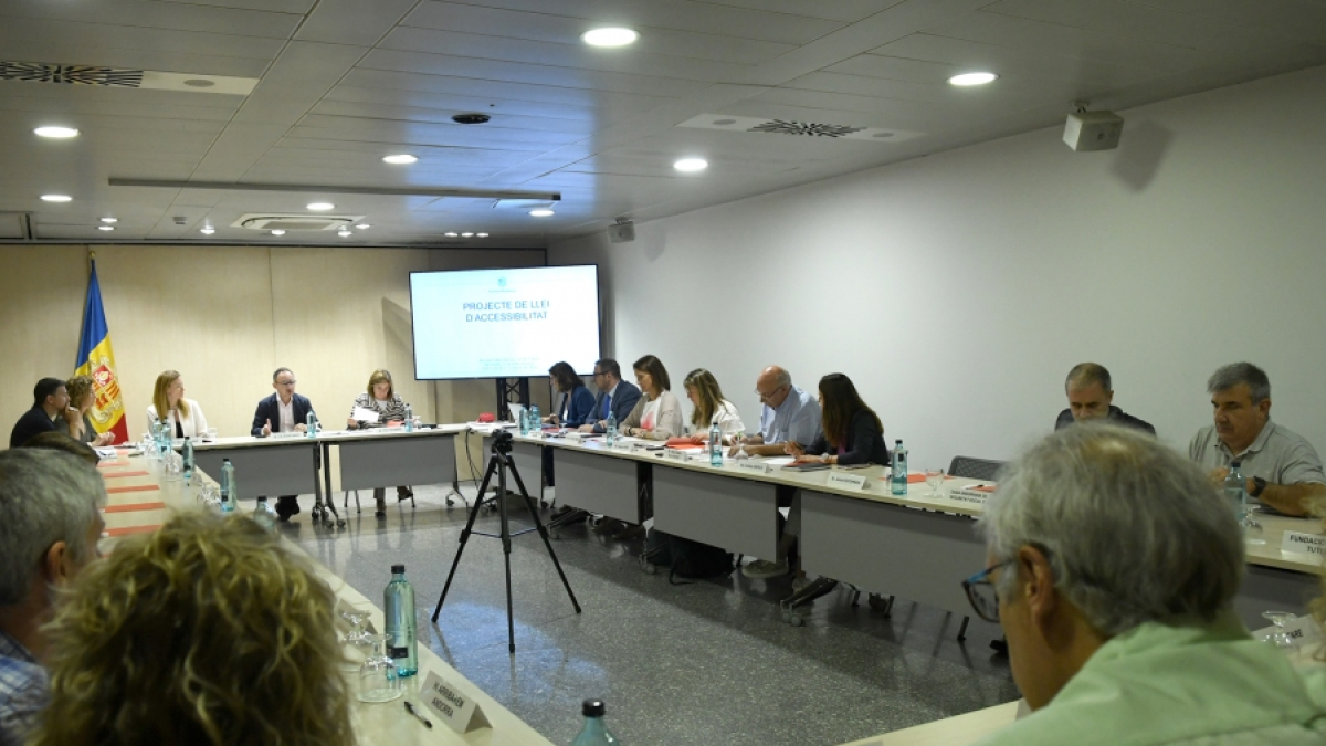El Consell Nacional de la Discapacitat celebrat aquest matí