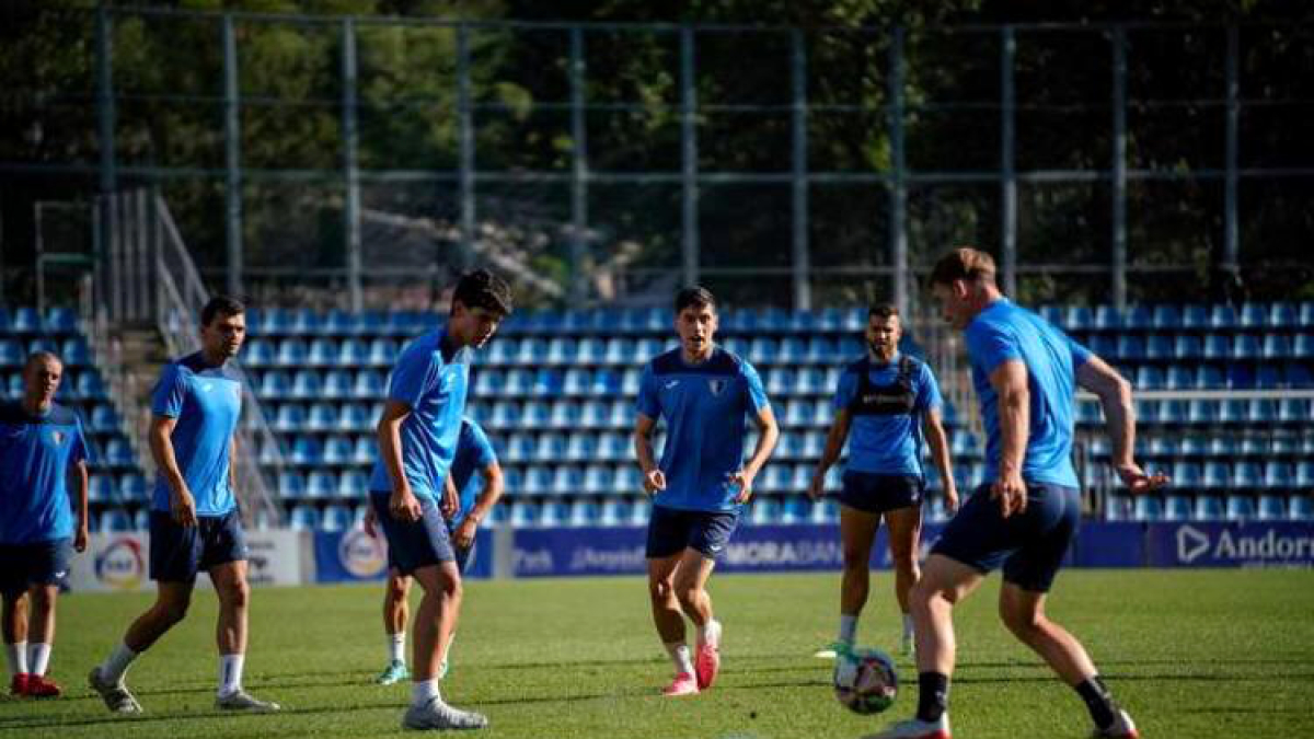 L’Inter Escaldes va entrenar ahir al Nacional.