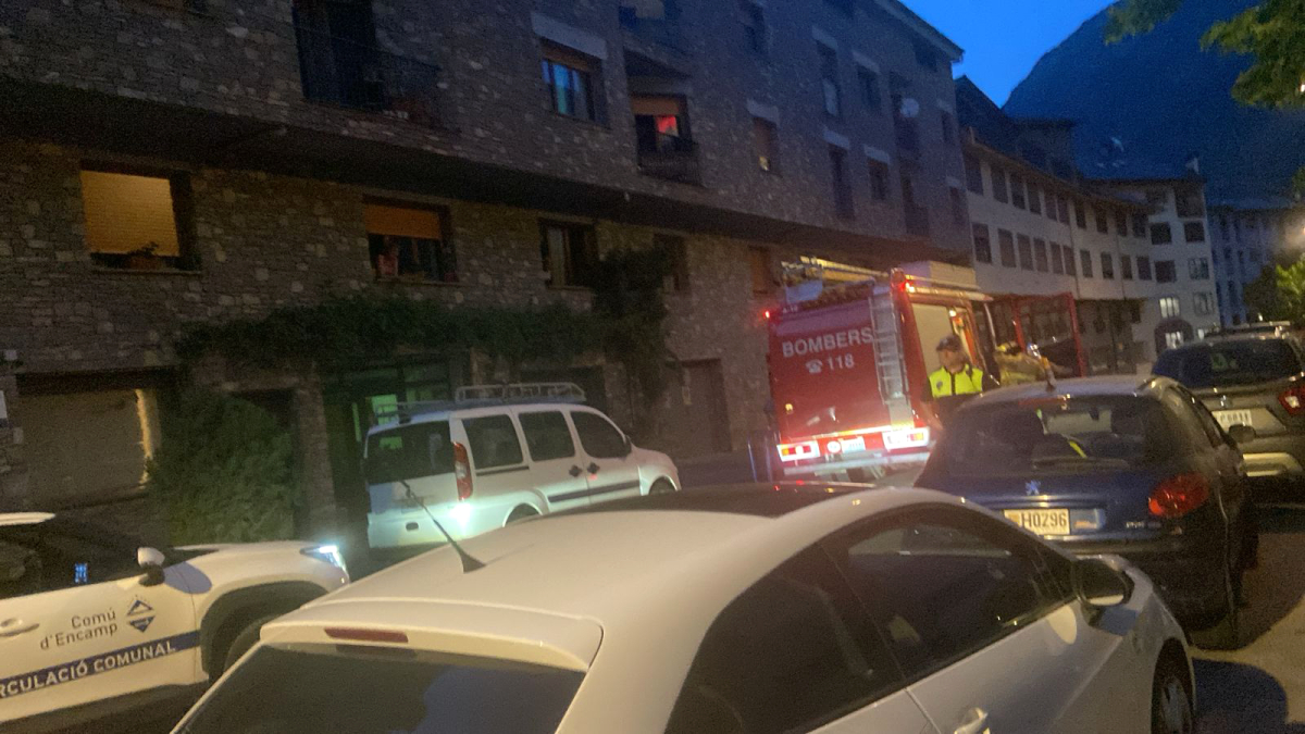 Incendi en un pis a Encamp
