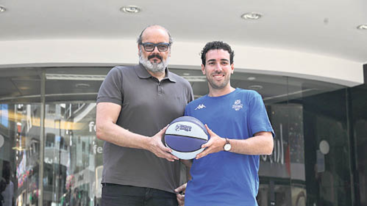 Francesc Solana i Ferran Bassas, ahir abans de la presentació