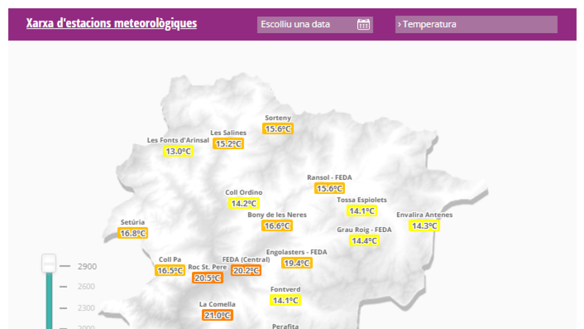 Temperatures de la primera nit tropical d'aquest estiu