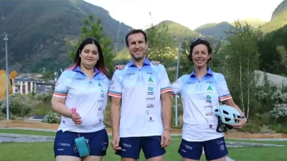 La delegació andorrana present a Lisboa.