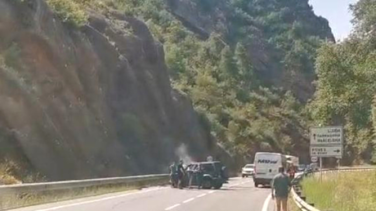 L’accident es va produir a la C-14.