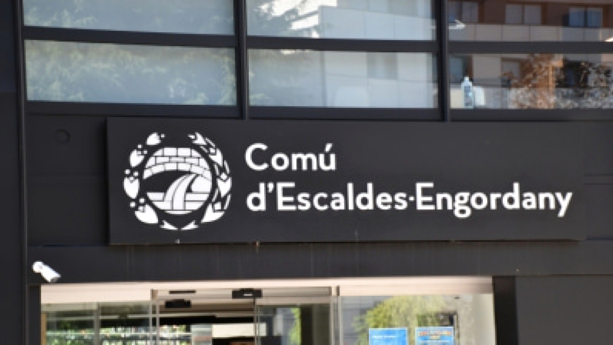 Edifici del comú d’Escaldes-Engordany.