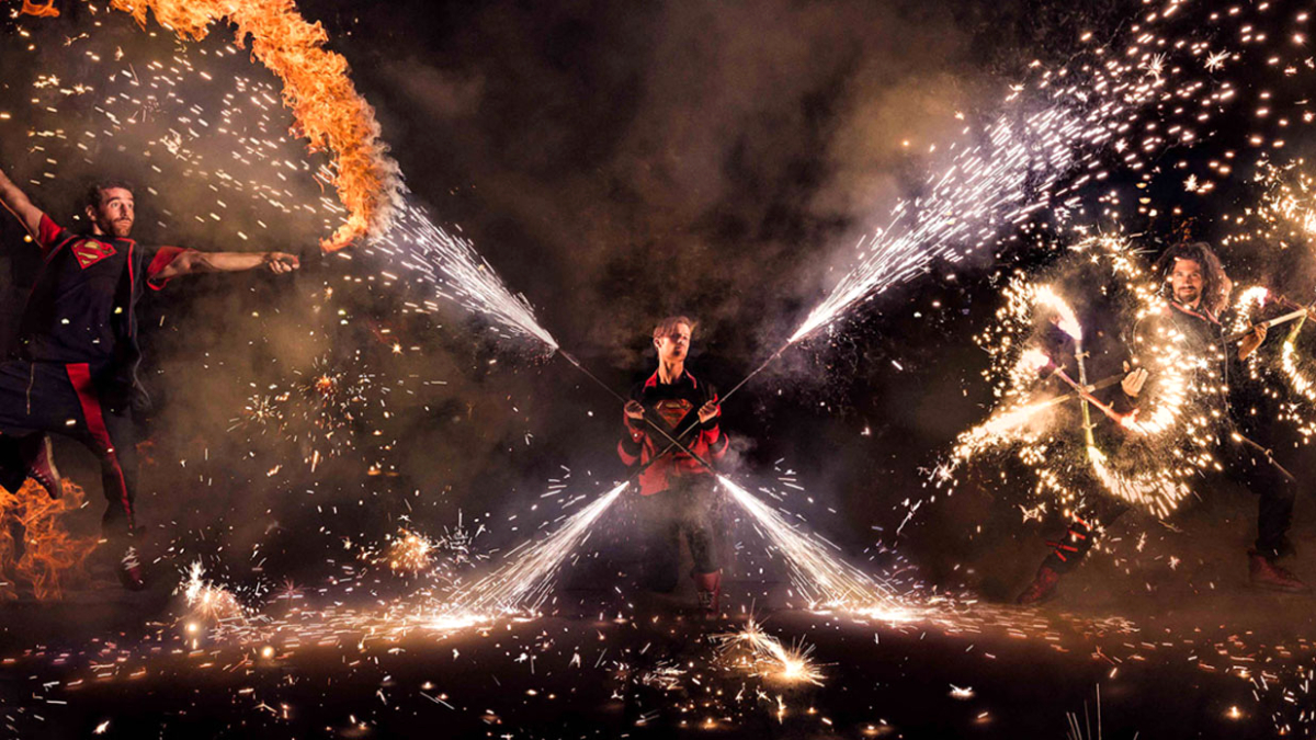 Un moment de l’espectacle ‘Le Supershow’.