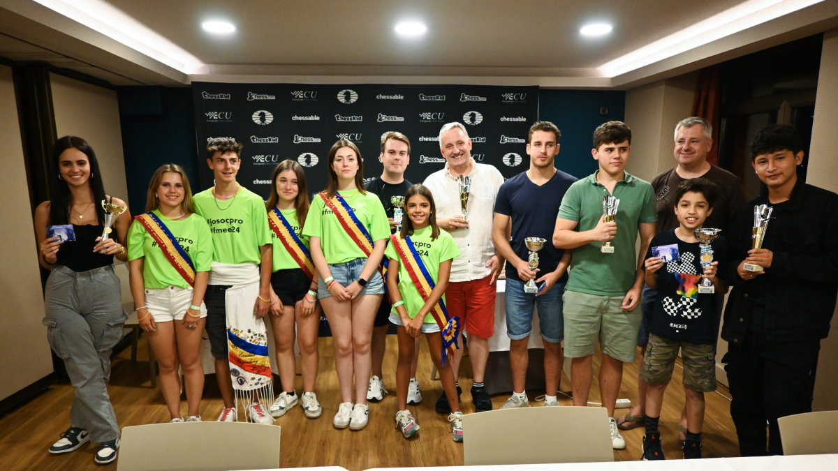 Premis Escacs Festa Major d'Escaldes