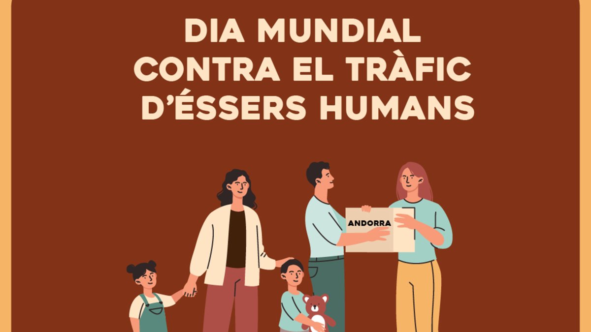 Una de les imatges per commemorar el Dia mundial contra el tràfic d’éssers humans.