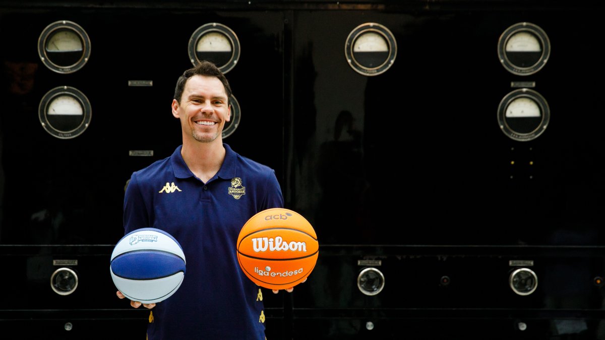 La presentació de Kyle Kuric es va fer ahir a Ràdio Andorra.