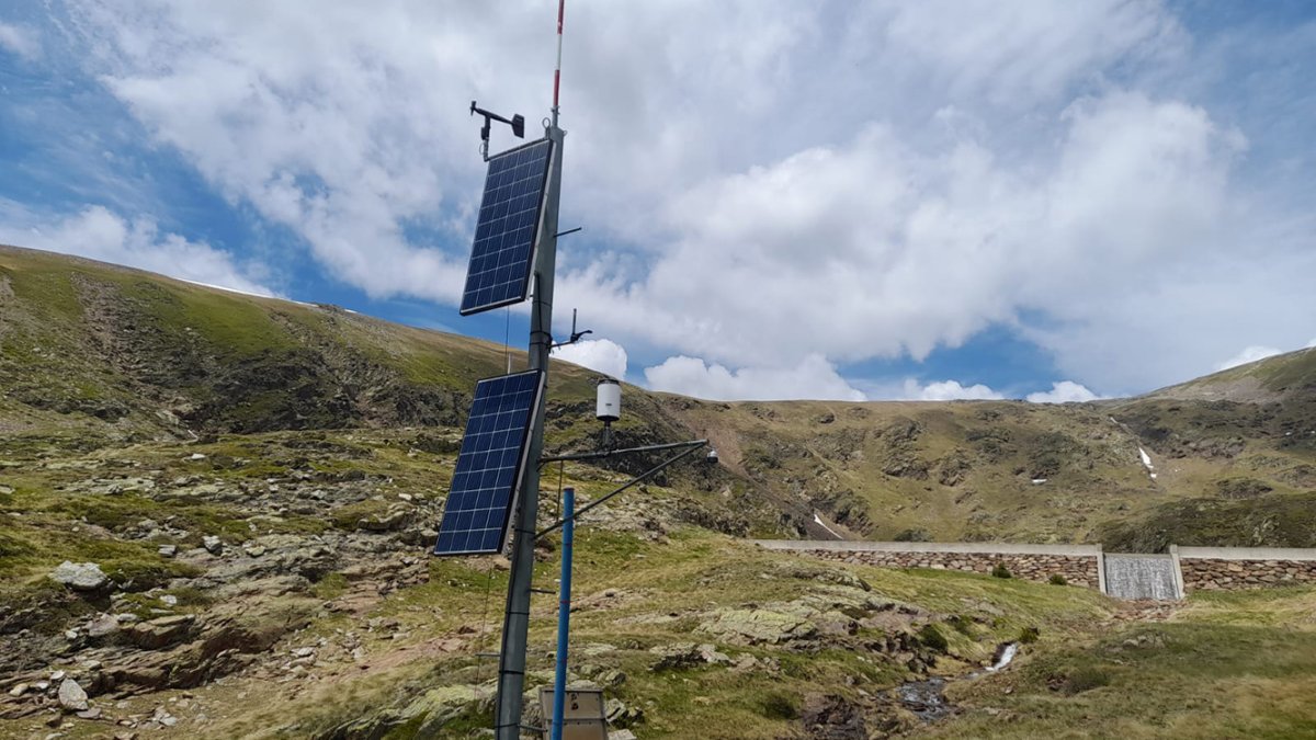 Una de les estacions recuperades.