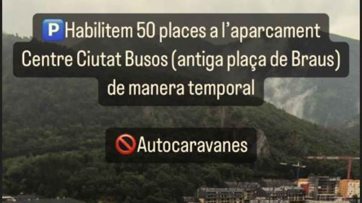 Pàrquing temporal a l'antiga plaça de braus