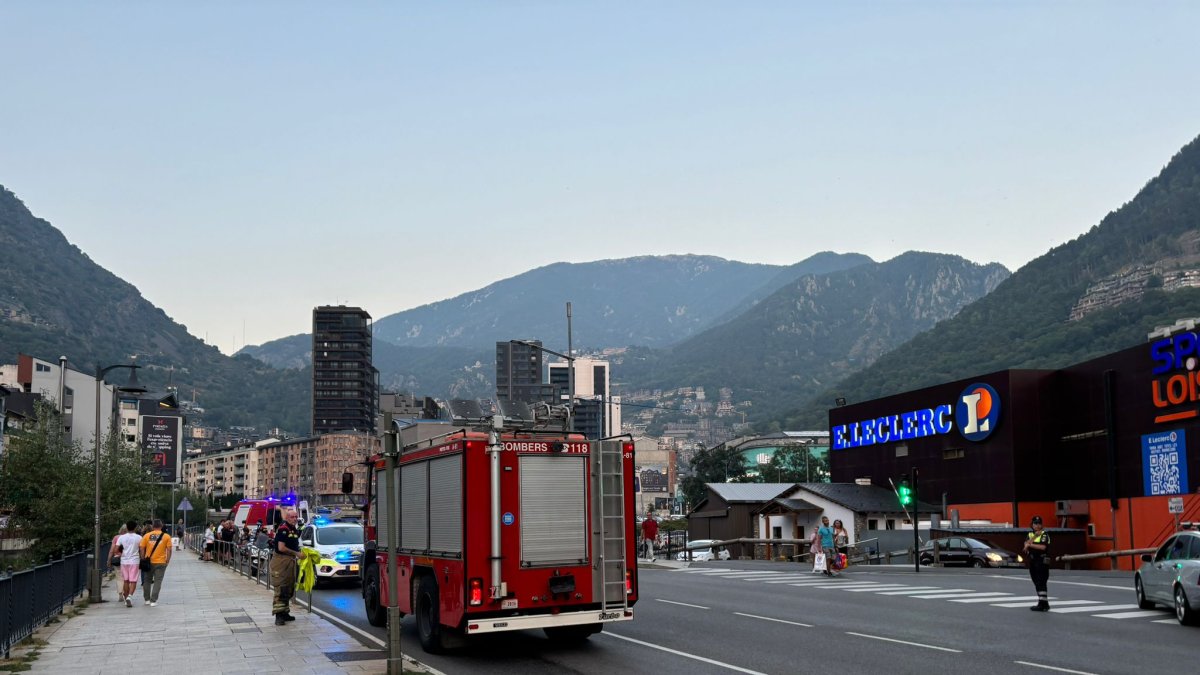 Accident a l'avinguda Consell d'Europa