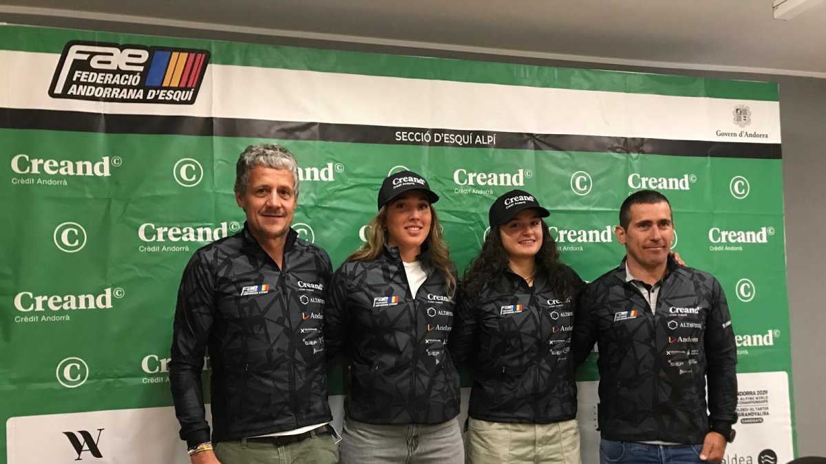 Presentació estructura de l'equip de velocitat