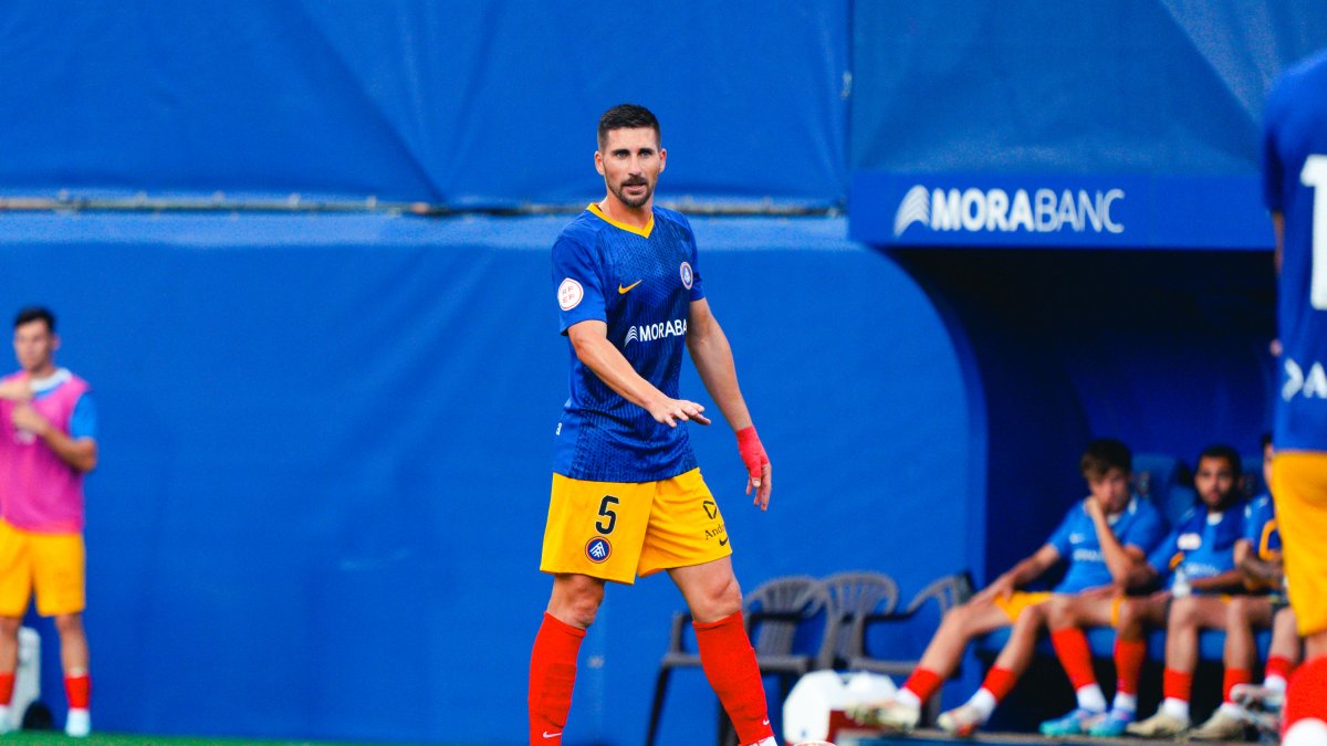 Morgado, en un amistós de pretemporada.