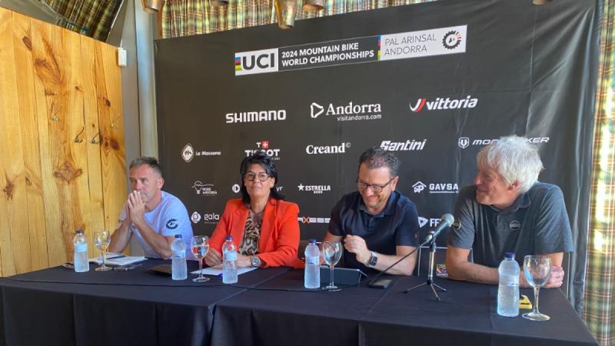 Presentació dels Mundials de BTT