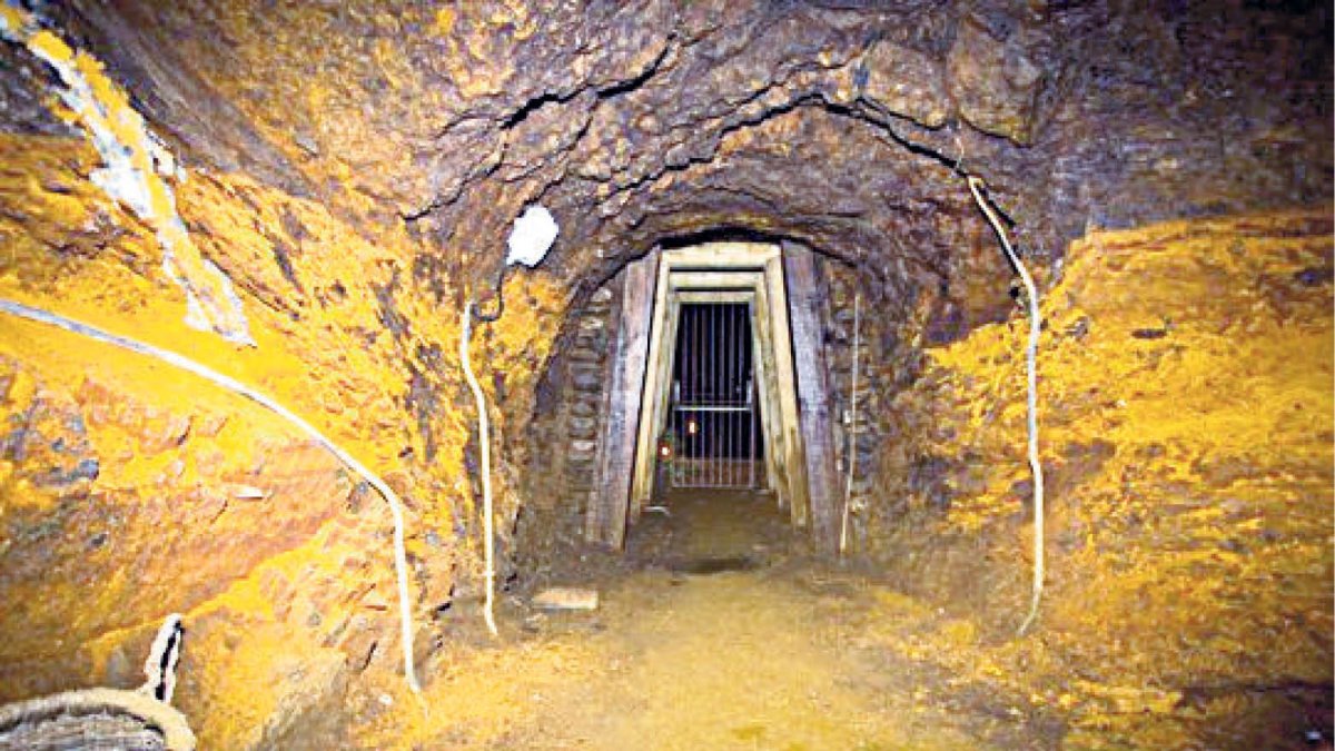 Visita a la mina.