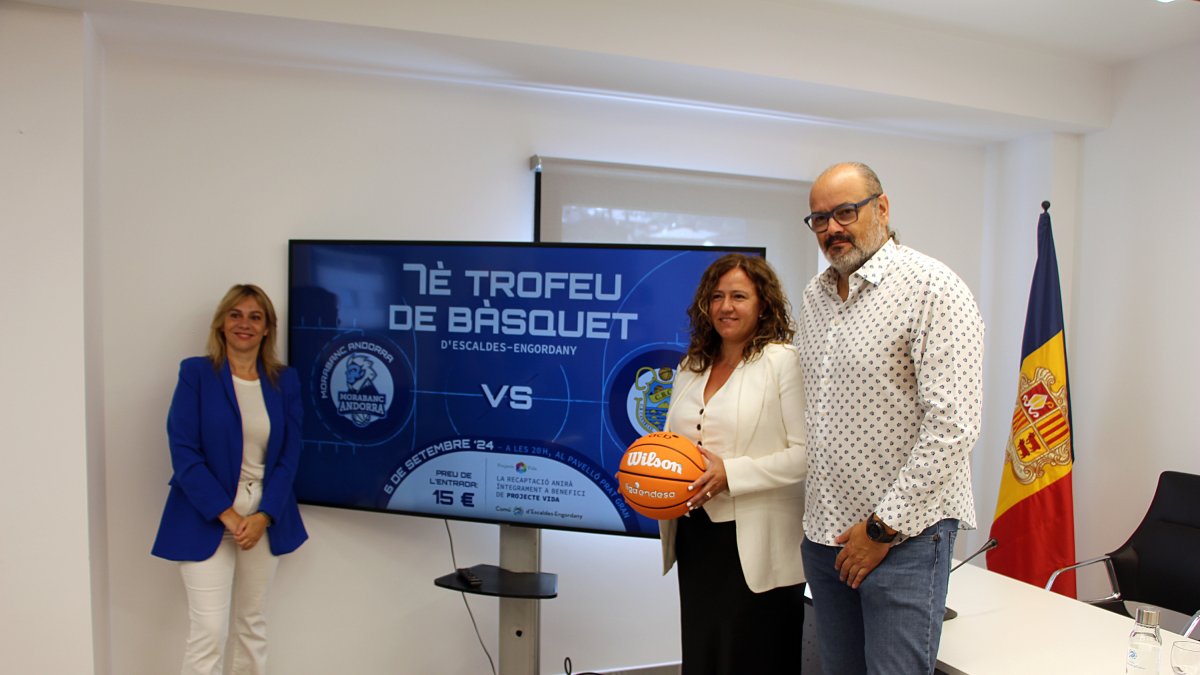 Presentació del Trofeu bàsquet Escaldes-Engordany