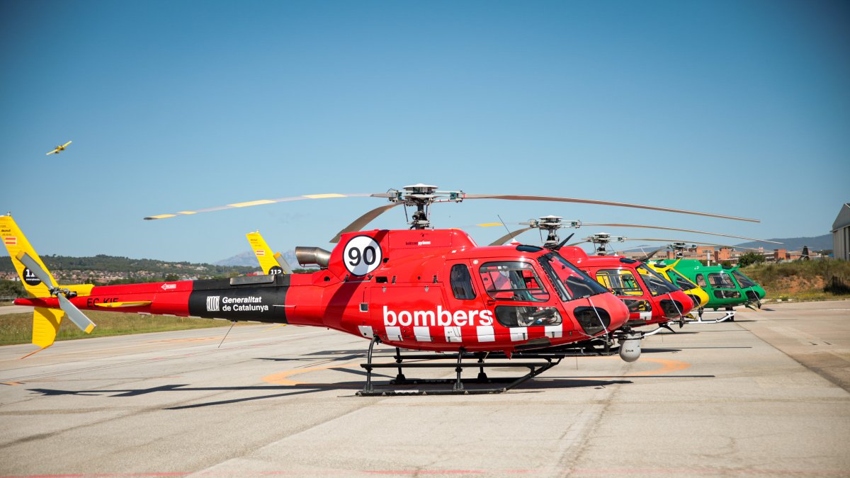 Helicòpter dels bombers catalans