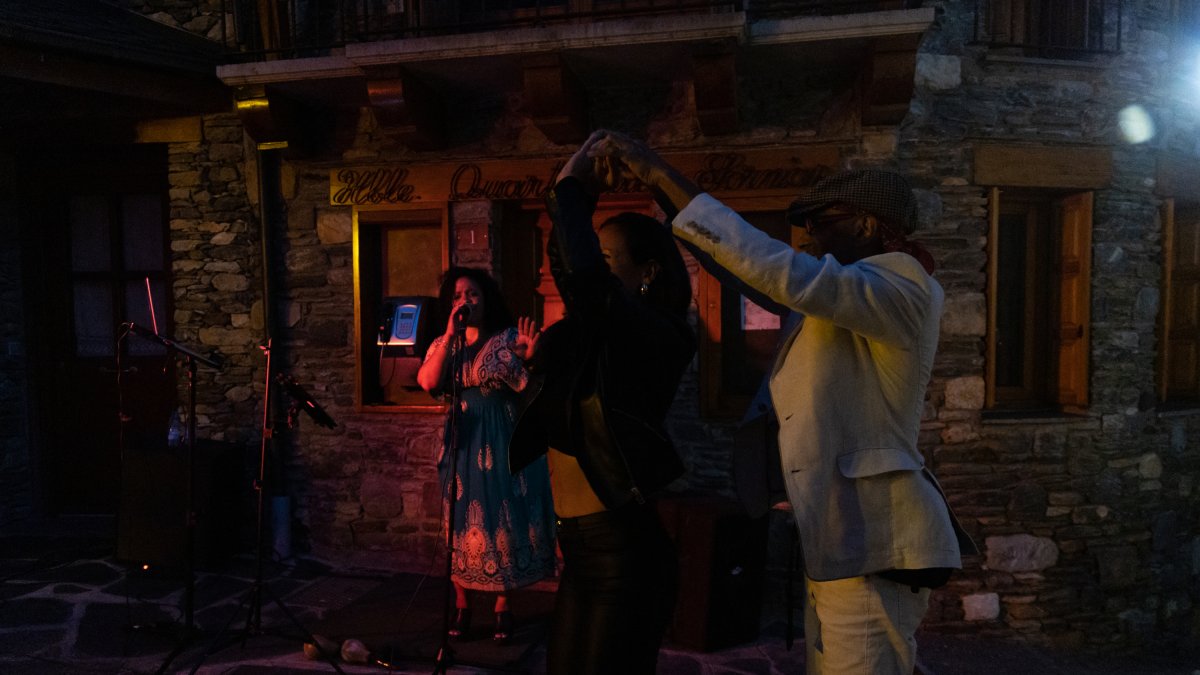 Un moment del concert de Lianet Mojena on van assistir 45 persones