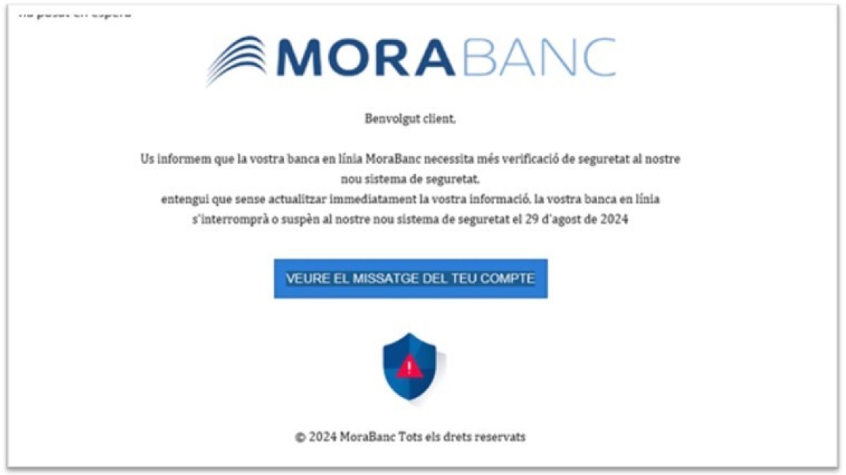 Atac de phishing