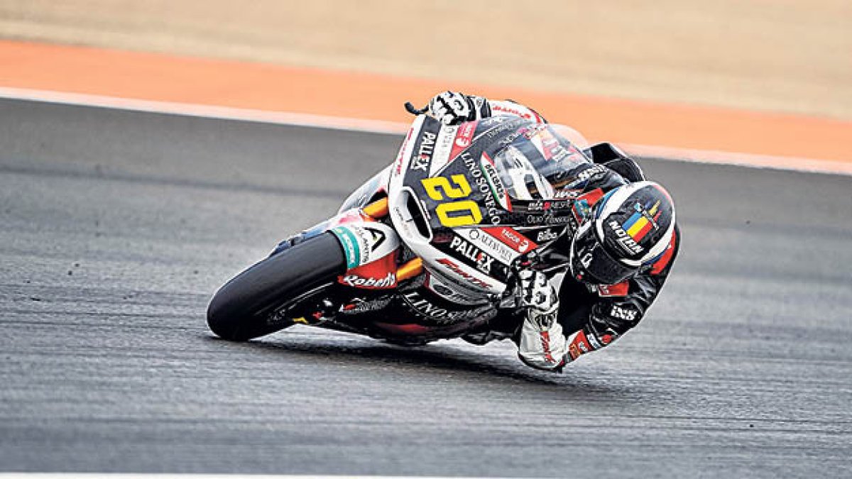Xavi Cardelús, ahir a Motorland.