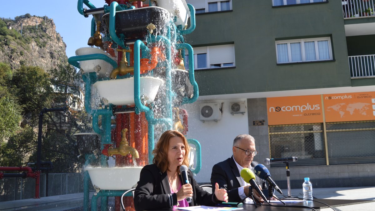 Gili, ahir en la presentació del festival.