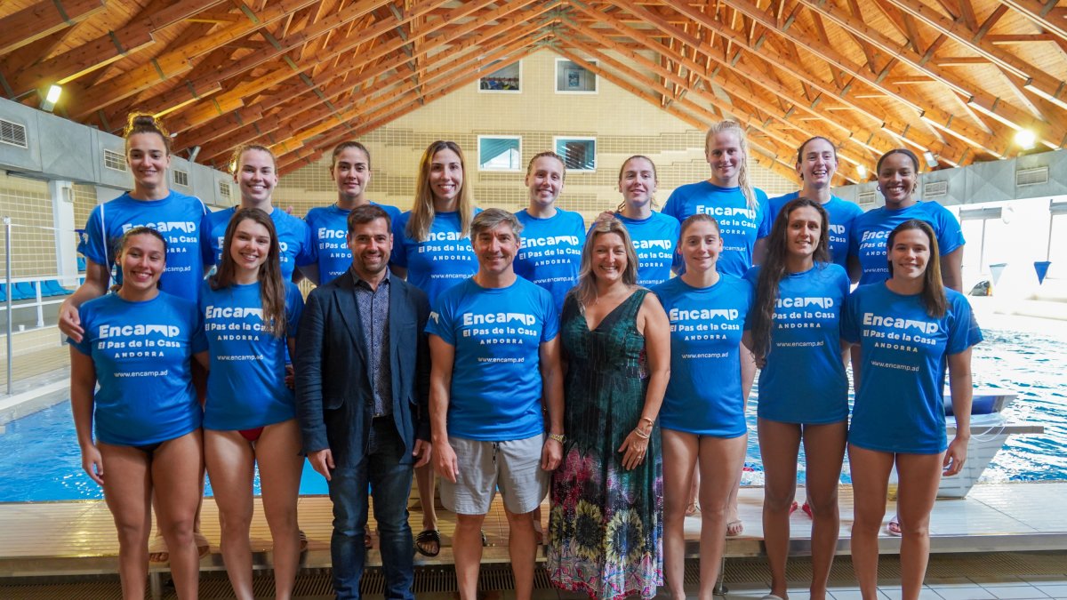 El CN Sant Andreu es troba aquests dies a Encamp.