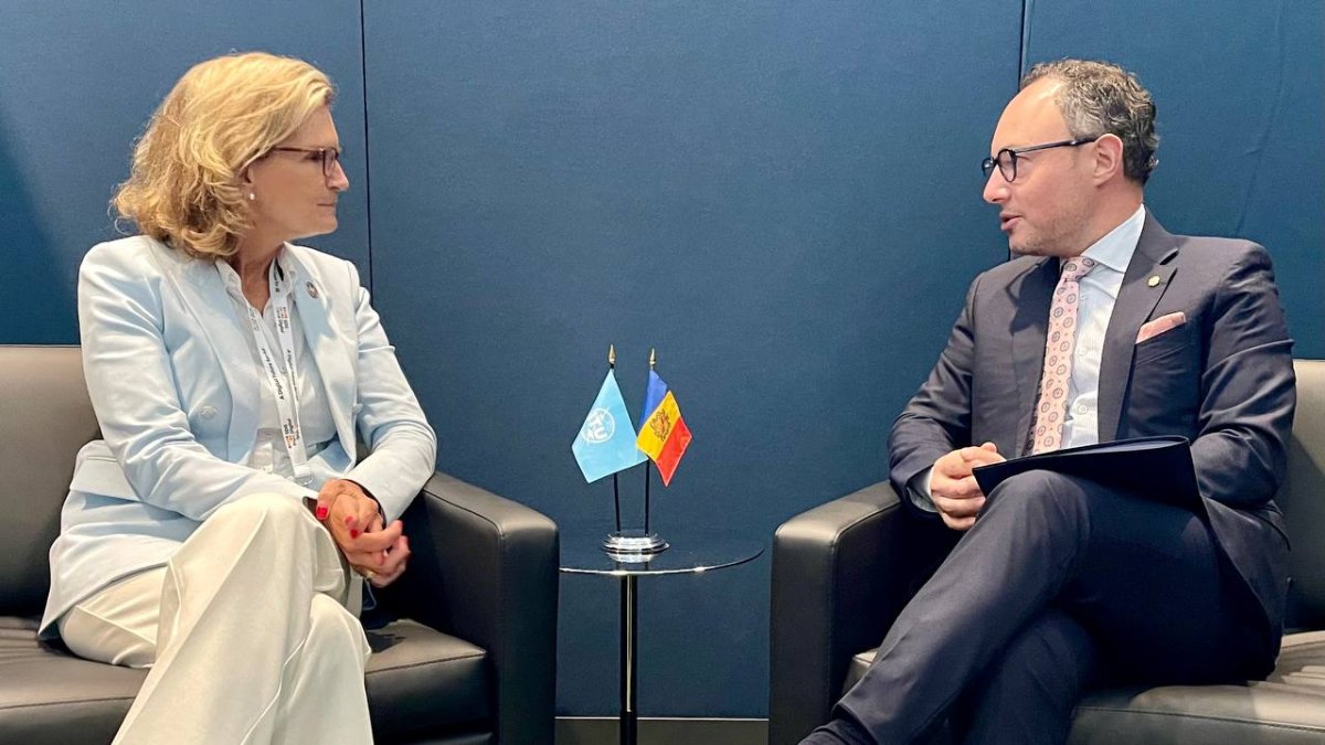 Reunió entre Bogdan-Martin i Espot a l’ONU.