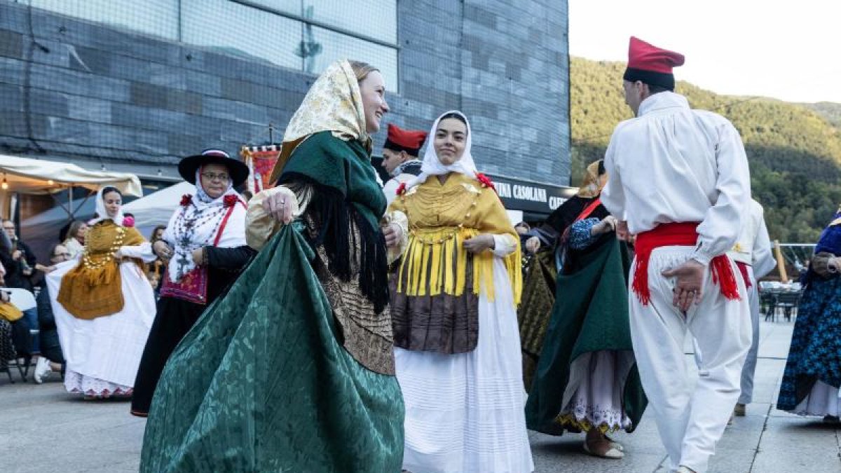 Un moment de la inauguració del Contradans