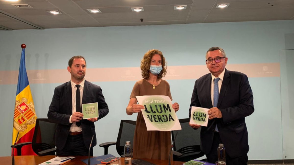 Presentació del segell Llum Verda a finals de juny del 2022