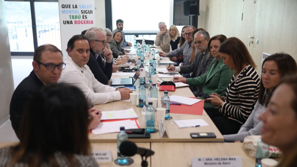 Reunió de la Taula de Salut Mental i Addiccions aquesta tarda