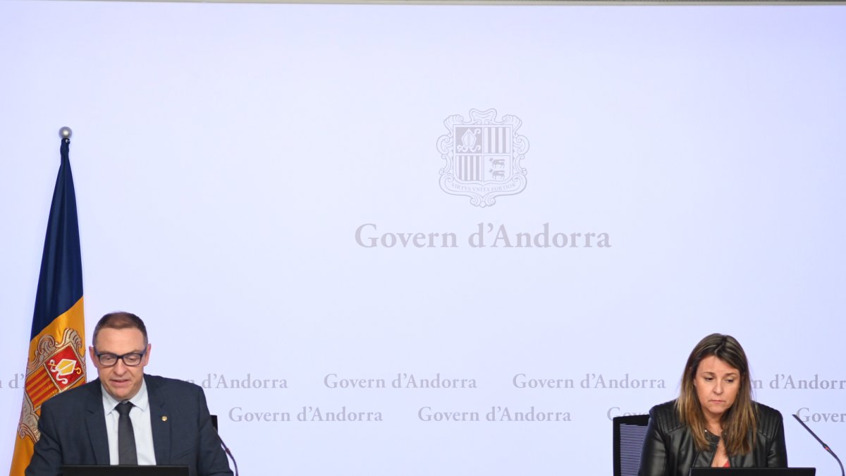 Josep Anton Bardina i Eugènia Duró han presentat les dades d'assetjament