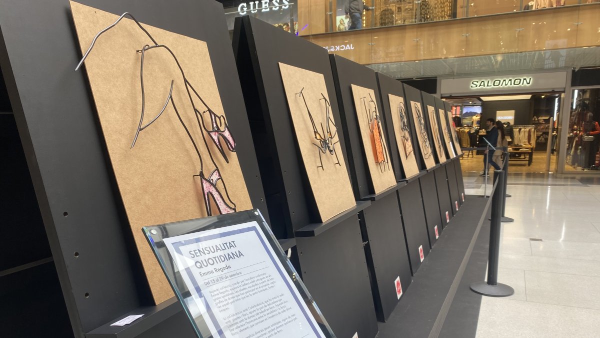 Exposició de les obres d'Emma Regada