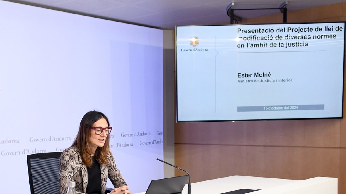 Molné ahir a la roda de premsa.