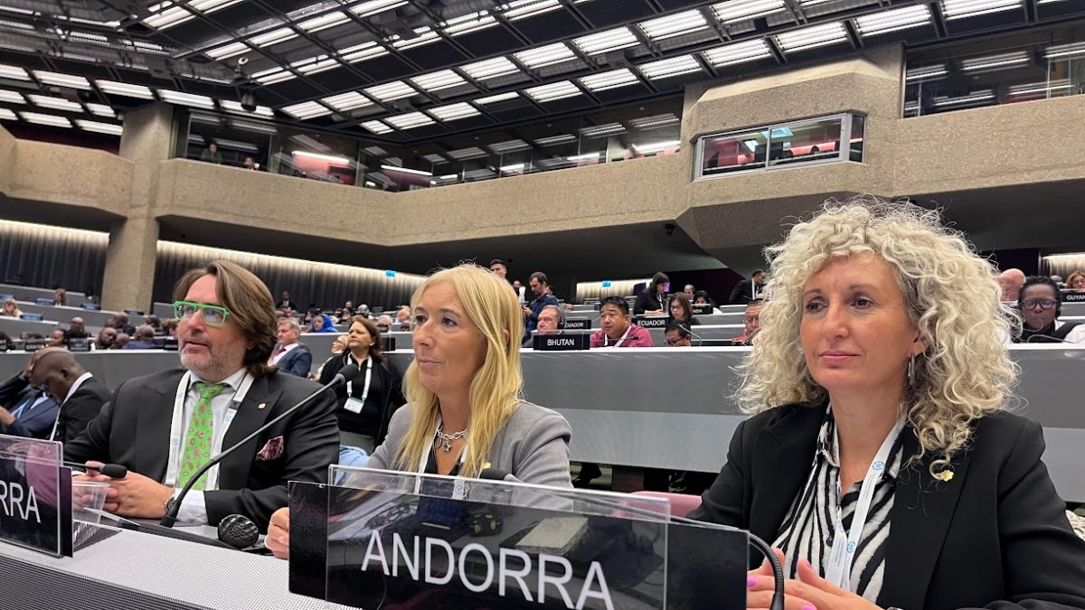 La delegació del Consell General a l'Assemblea de la UIP